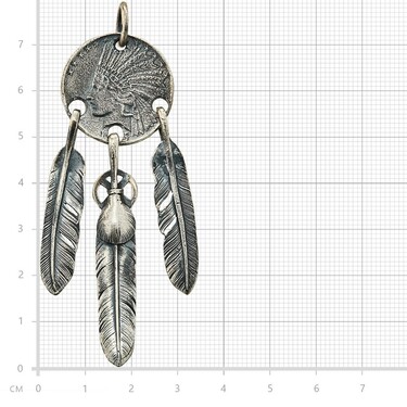 Серебряная подвеска 