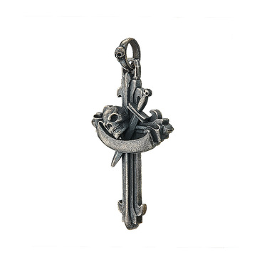 Массивная серебряная подвеска 