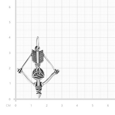 Серебряная подвеска 