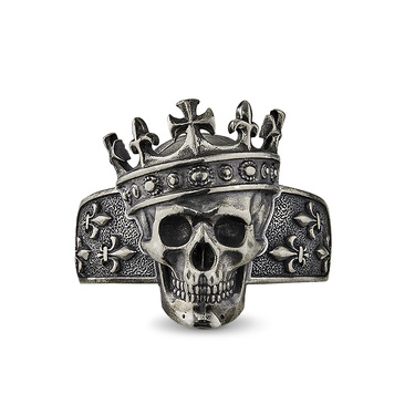 Серебряное мужское кольцо 