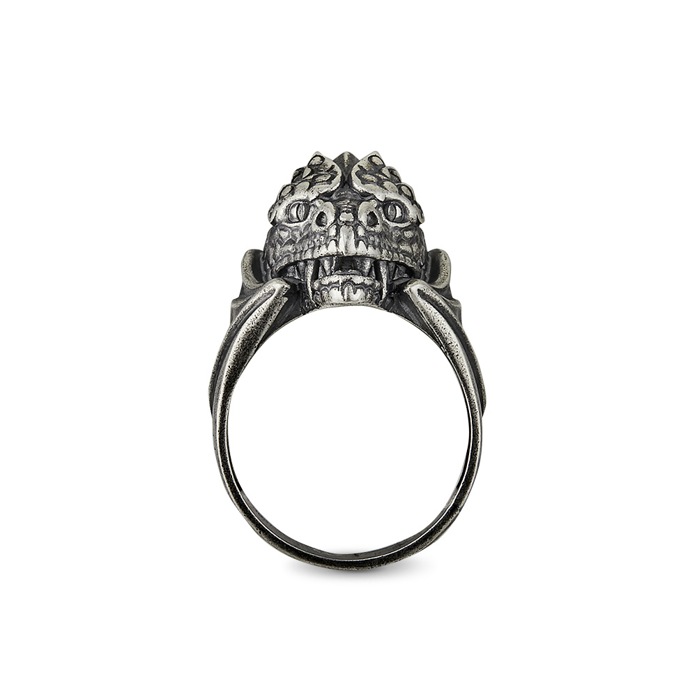 Серебряное мужское кольцо  Кольцо,Серебро,с вставкой Без вставок,РОССИЯ