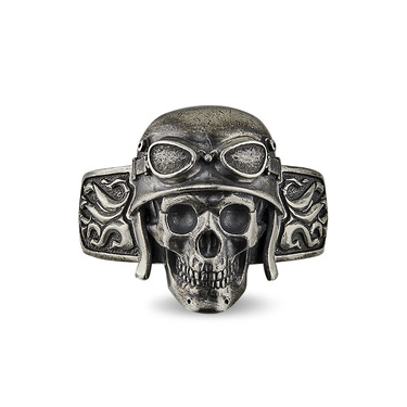 Серебряное мужское кольцо 