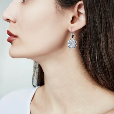 Серебряные серьги 