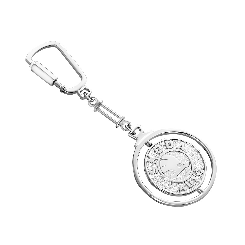 Сувенир,Брелок,Серебро,с замком Винтовой,РОССИЯ