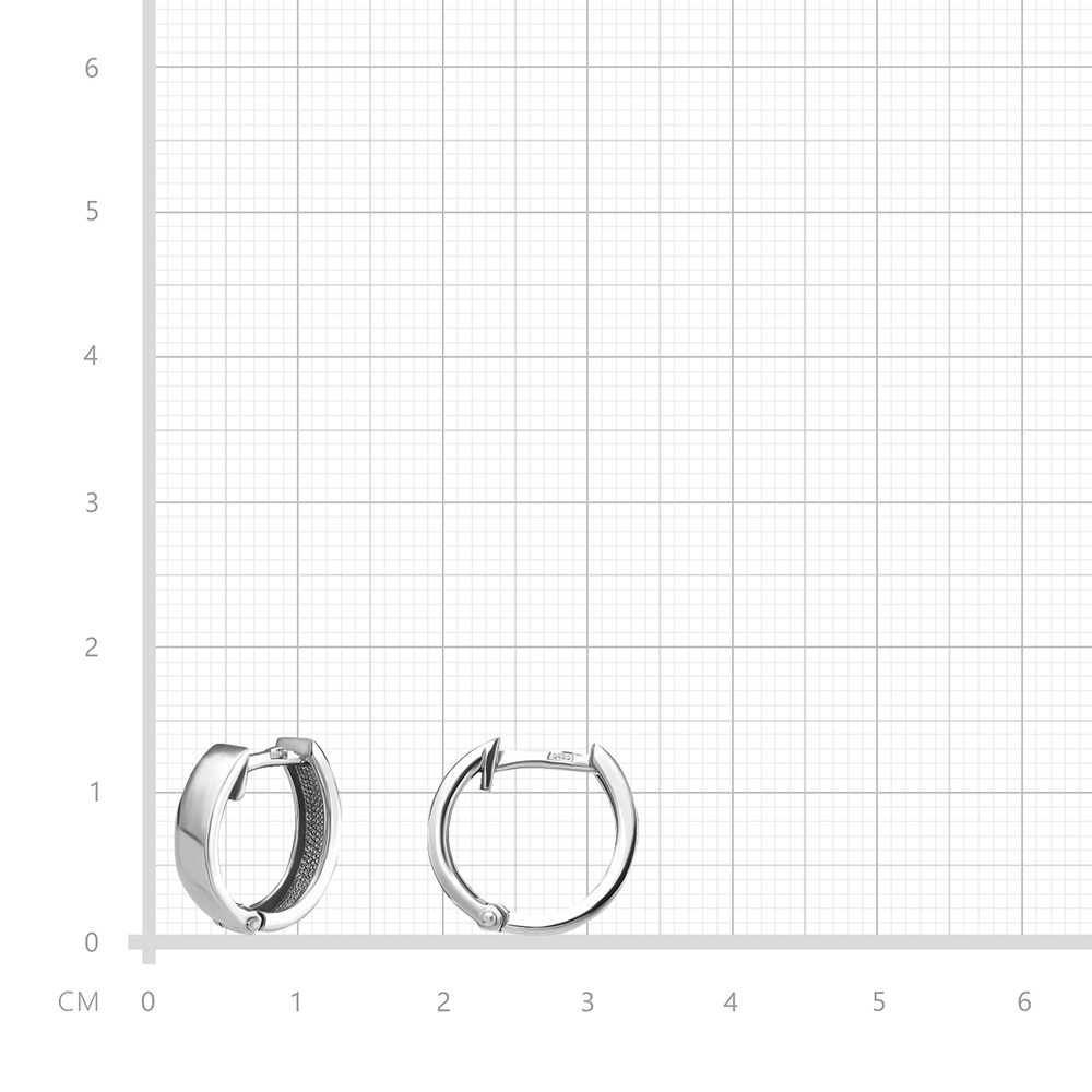 Серьги,Серьги Хаггис,Серебро,с вставкой Без вставок,с замком Скоба,Булавка с фиксатором,РОССИЯ