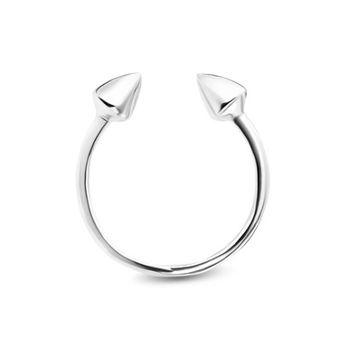 Серебряное кольцо Фаланговое / Стрелы / Разъемное / Регулируемое / Не замкнутое / Безразмерное