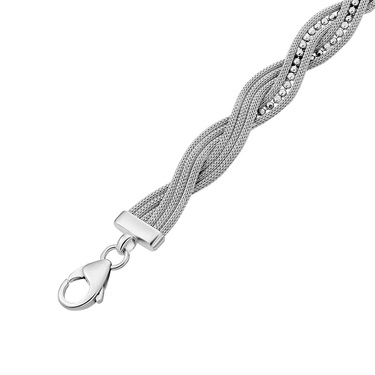 Серебряный женский браслет 