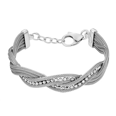Серебряный женский браслет 