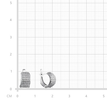 Серебряные серьги 