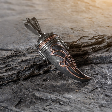 Серебряная подвеска контейнер 