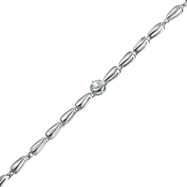 Серебряный женский браслет 