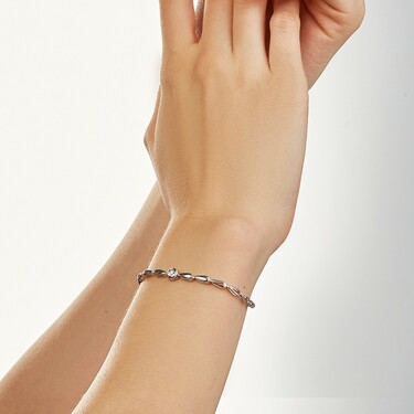 Серебряный женский браслет 