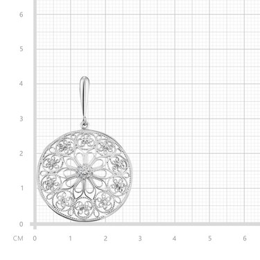 Серебряная подвеска 