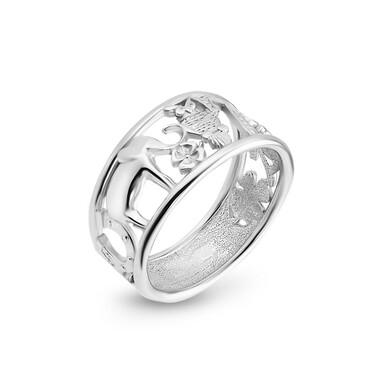Женское серебряное кольцо 