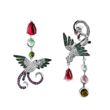 Серебряные серьги 