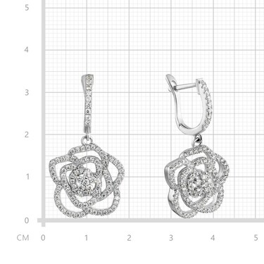 Серебряные серьги 