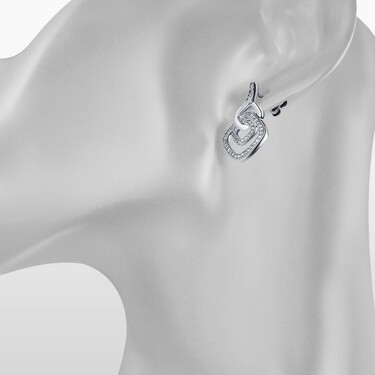 Серебряные серьги 