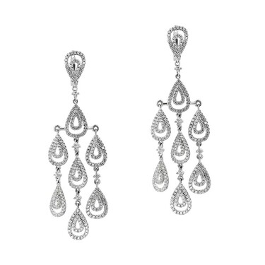 Серебряные серьги 