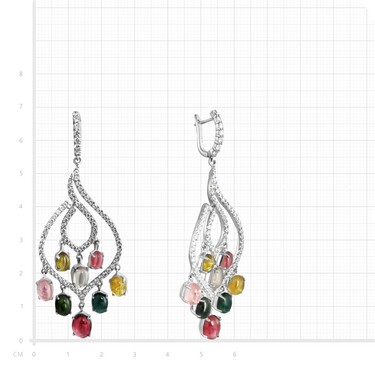 Серебряные серьги 