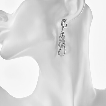 Серебряные серьги 