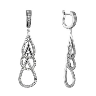 Серебряные серьги 