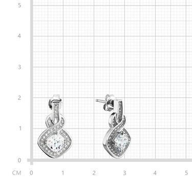 Серебряные серьги 