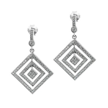 Серебряные серьги 