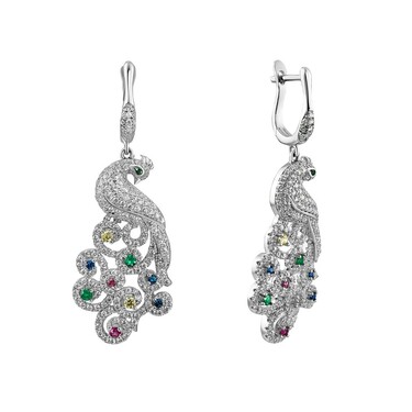 Серебряные серьги 