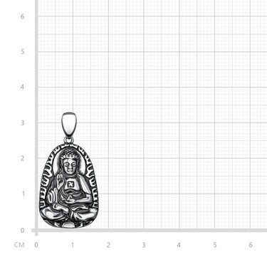 Серебряная подвеска 