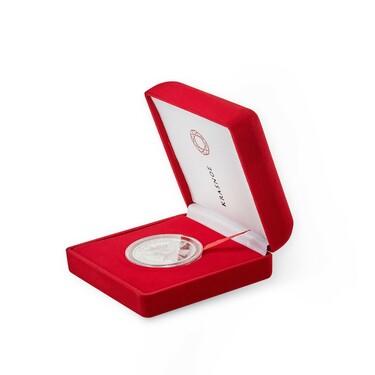 Серебряная сувенирная монета 