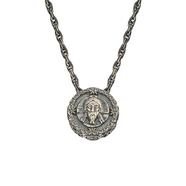 Серебряное Колье-бегунок 