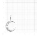 Серебряная подвеска мусульманская  Подвеска,Кулон,Талисман,Амулет,Оберег,Серебро,с вставкой Фианит Белая цвета,РОССИЯ