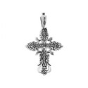 Крест,Подвеска,Оберег,Серебро,с вставкой Фианит Белая цвета,РОССИЯ