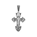 Крест,Подвеска,Оберег,Серебро,с вставкой Без вставок,РОССИЯ