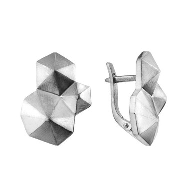 Серебряные серьги из серии 