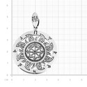 Подвеска,Кулон,Талисман,Амулет,Оберег,Тотем,Серебро,с вставкой Без вставок,РОССИЯ