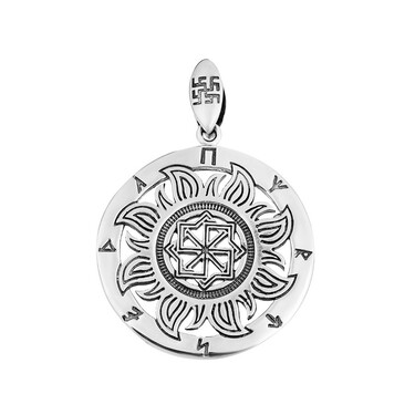 Серебряная подвеска-оберег 