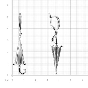 Серебряные серьги 