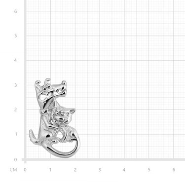 Серебряная подвеска 