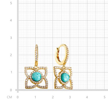 Серебряные серьги 