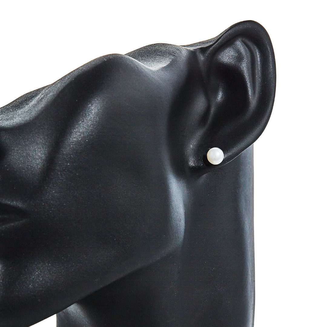 Серьги,Серьги Пусеты,Серьги Гвоздики,Серебро,с вставкой Жемчуг натуральный,с замком Пусет,Винтовой,Штыревой,Штифтовой,РОССИЯ