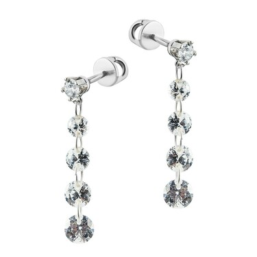 Серебряные серьги / Пусеты / Гвоздики 