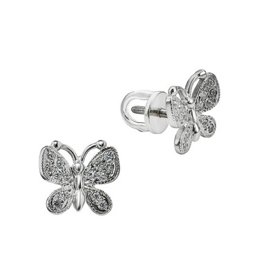 Серебряные серьги / Пусеты / Гвоздики 