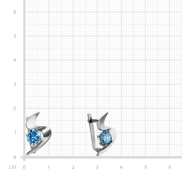 Серебряные серьги 