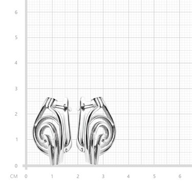 Серебряные серьги 