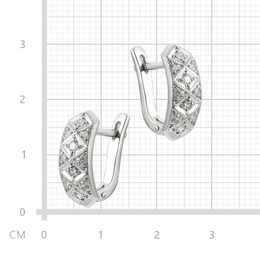 Серебряные серьги 