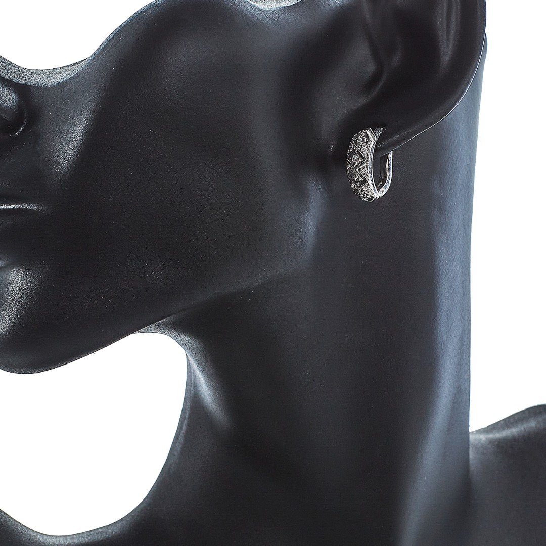 Серебряные серьги  Серьги,Серебро,с вставкой Фианит,РОССИЯ