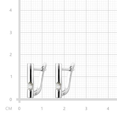 Серебряные серьги 