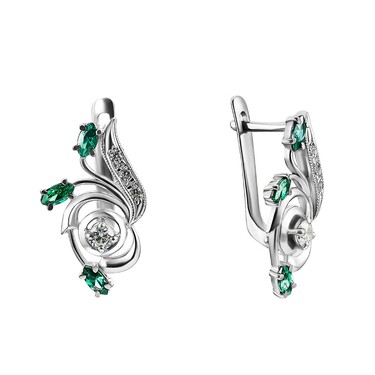 Серебряные серьги 