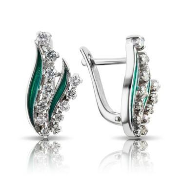 Серебряные серьги 